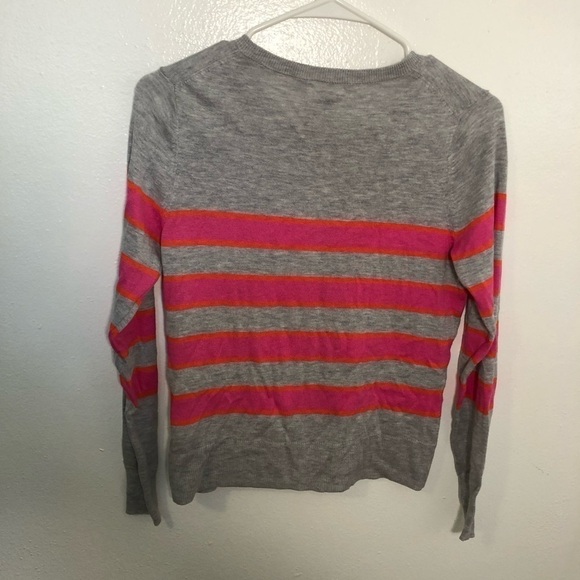 Old Navy Crewneck Button Down Cardigan Coral Tropics - Picture 8 of 8